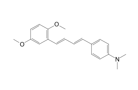 p-[4-(2,5-dimethoxyphenyl)-trans,trans-1,3-butadienyl]-N,N-dimethylaniline