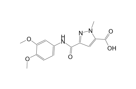 3-[(3,4-dimethoxyanilino)carbonyl]-1-methyl-1H-pyrazole-5-carboxylic acid