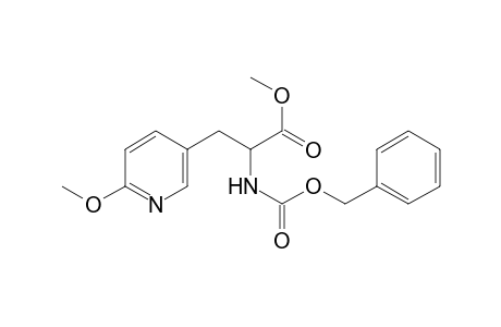 Methyl 2-benzyloxycarbonylamino-3-(2-methoxy-5-pyridyl)propionate