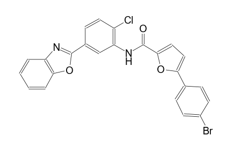 N-[5-(1,3-benzoxazol-2-yl)-2-chlorophenyl]-5-(4-bromophenyl)-2-furamide