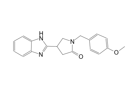 2-pyrrolidinone, 4-(1H-benzimidazol-2-yl)-1-[(4-methoxyphenyl)methyl]-