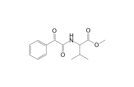 Methyl N-(phenylglyoxyl)valinate