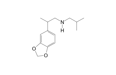 N-Isobutyl-2-(3,4-methylenedioxyphenyl)propan-1-amine