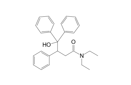 N,N-diethyl-4-hydroxy-3,4,4-triphenyl-butanamide