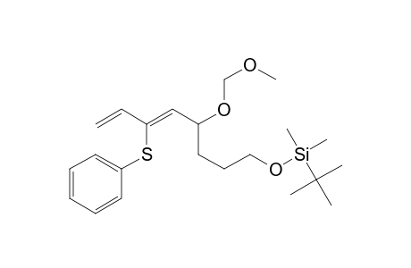 2,4,9-Trioxa-10-siladodecane, 10,10,11,11-tetramethyl-5-[2-(phenylthio)-1,3-butadienyl]-, (Z)-(.+-.)-