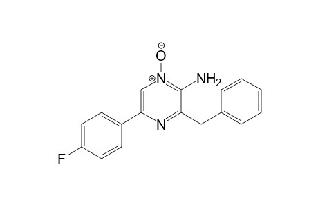 2-Amino-3-benzyl-5-(4-fluorophenyl)pyrazine 1-oxide