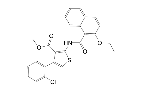 methyl 4-(2-chlorophenyl)-2-[(2-ethoxy-1-naphthoyl)amino]-3-thiophenecarboxylate