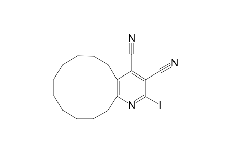 Cyclododeca[b]pyridine-3,4-dicarbonitrile, 5,6,7,8,910,11,12,13,14-decahydro-2-iodo-