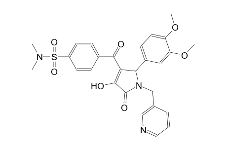benzenesulfonamide, 4-[[2-(3,4-dimethoxyphenyl)-2,5-dihydro-4-hydroxy-5-oxo-1-(3-pyridinylmethyl)-1H-pyrrol-3-yl]carbonyl]-N,N-dimethyl-