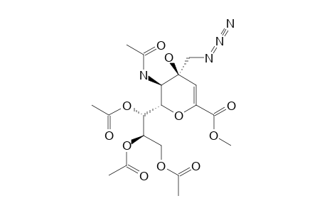 METHYL-5-ACETAMIDO-7,8,9-TRI-O-ACETYL-2,6-ANHYDRO-3,5-DIDEOXY-4-C-AZIDOMETHYL-D-GLYCERO-D-TALO-NON-2-ENONATE