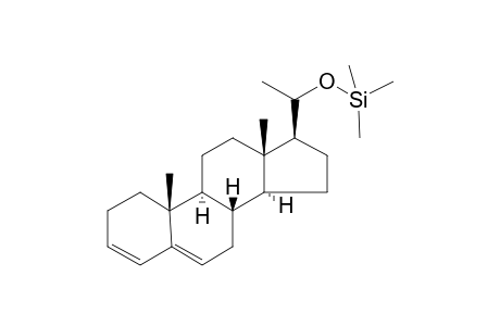 Pregna-3,5-dien-20.beta.-ol, o-trimethylsilyl