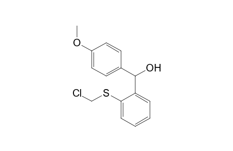 [2-(chloromethylthio)phenyl]-(4-methoxyphenyl)methanol