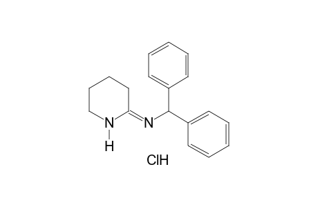 2-[(DIPHENYLMETHYL)IMINO]PIPERIDINE, MONOHYDROCHLORIDE