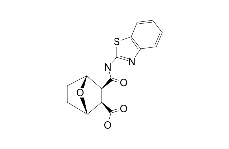 3-(BENZO-[D]-THIAZOL-2-YLCARBAMOYL)-7-OXABICYCLO-[2.2.1]-HEPTANE-2-CARBOXYLIC-ACID