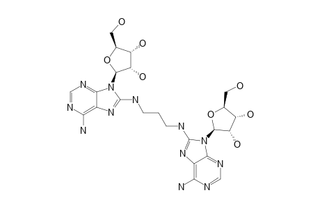 N,N'-[BIS-(ADENOSIN-8-YL)]-DIAMINOPROPANE
