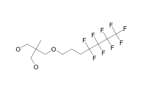 2-methyl-2-(4,4,5,5,6,6,7,7,7-nonafluoroheptoxymethyl)propane-1,3-diol