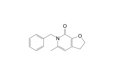 6-Benzyl-2,3-dihydro-5-methylfuro[2,3-c]pyridin-7(6H)-one