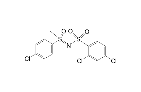 Benzensulfonamide, 2,4-dichloro-N-(4-chlorophenyl)methylsulfinylidene-