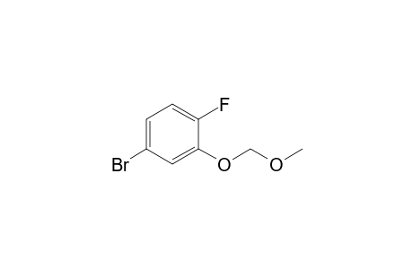 4-bromo-1-fluoro-2-(methoxymethoxy)benzene
