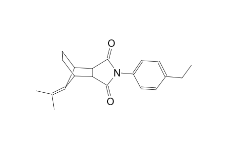 4-(4-ethylphenyl)-10-(1-methylethylidene)-4-azatricyclo[5.2.1.0~2,6~]decane-3,5-dione