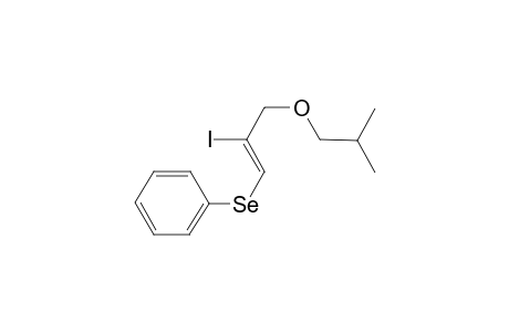 (Z)-3-Isobutoxy-2-iodopropenyl phenyl selenide
