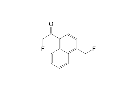 2-Fluoranyl-1-[4-(fluoranylmethyl)naphthalen-1-yl]ethanone
