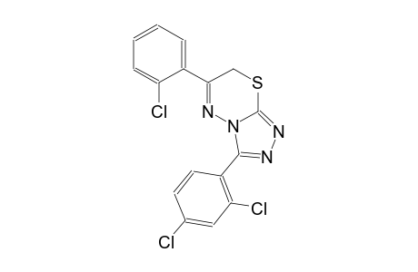 6-(2-chlorophenyl)-3-(2,4-dichlorophenyl)-7H-[1,2,4]triazolo[3,4-b][1,3,4]thiadiazine