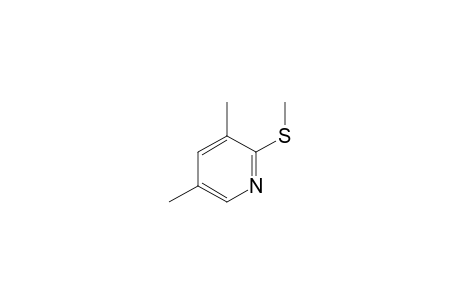 3,5-Dimethyl-2-(methylsulfanyl)pyridine