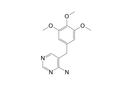 5-(3,4,5-TRIMETHOXYBENZYL)-4-AMINOPYRIMIDINE