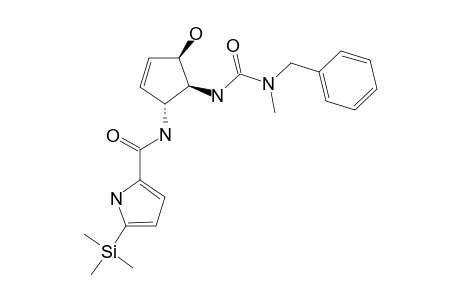 N-[(1R,4R,5S)-5-[(benzyl-methyl-carbamoyl)amino]-4-hydroxy-1-cyclopent-2-enyl]-5-trimethylsilyl-1H-pyrrole-2-carboxamide