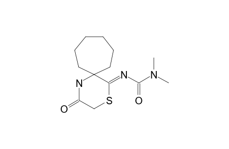 N,N-DIMETHYL-N'-(2-OXO-4-THIA-1-AZASPIRO-[5.6]-DODECAN-5-YLIDEN)-HARNSTOFF