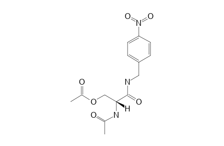 (R)-N-(4-NITROBENZYL)-2-ACETAMIDO-3-ACETOXYPROPIONAMIDE