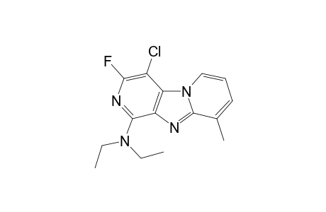 Diethyl-(4-chloro-3-fluoro-9-methyl-dipyrido[1,2-a;3'-4'd]-imidazol-1-yl)amine