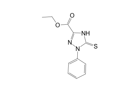Ethyl 4,5-Dihydro-1-phenyl-5-thioxo-1,2,4-[1H]triazole-3-carboxylate