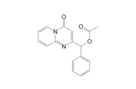 (4-Oxo-4H-pyrido[1,2-a]pyrimidin-2-yl)(phenyl)methyl acetate