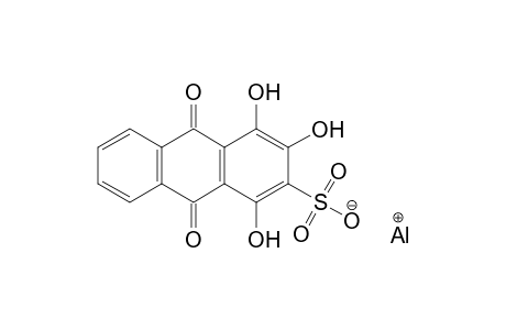 1,2,4-Trihydroxyanthrachinon-3-sulfonic acid/Al salt