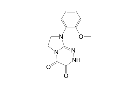 8-(2-Methoxyphenyl)-7,8-dihydroimidazo[2,1-c][1,2,4]triazine-3,4(2H,6H)-dione