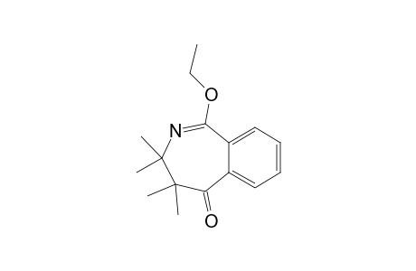 5H-2-Benzazepin-5-one, 1-ethoxy-3,4-dihydro-3,3,4,4-tetramethyl-