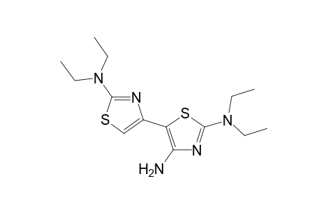 5-[2-(diethylamino)-1,3-thiazol-4-yl]-2-N,2-N-diethyl-1,3-thiazole-2,4-diamine