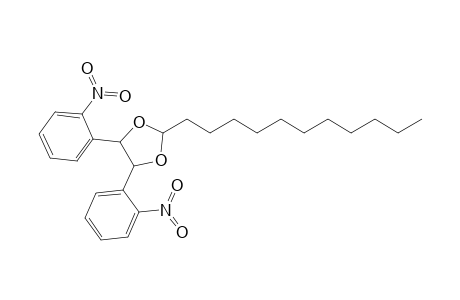 4,5-Bis(2-nitrophenyl)-2-undecyl[1,3]dioxolane