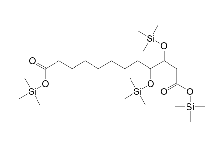bis(trimethylsilyl) 3,4-bis(trimethylsilyloxy)dodecanedioate