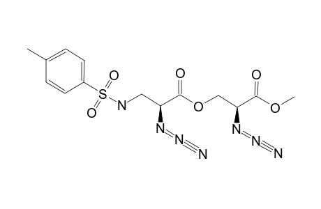 (S)-2-AZIDO-2-(METHOXYCARBONYL)-ETHYL-(S)-2-AZIDO-3-(TOLYL-4'-SULFONYLAMINO)-PROPIONATE