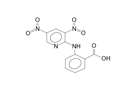 2-(2-carboxyanilino)-3,5-dinitropyridine
