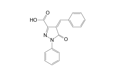 2-Pyrazoline-3-carboxylic acid, 4-benzylideno-5-oxo-1-phenyl-