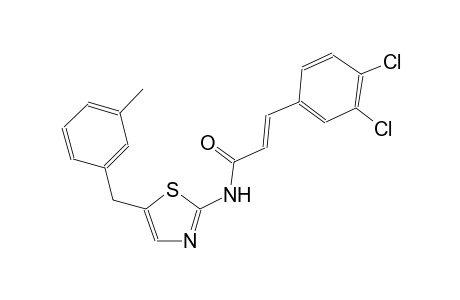 2-propenamide, 3-(3,4-dichlorophenyl)-N-[5-[(3-methylphenyl)methyl]-2-thiazolyl]-, (2E)-
