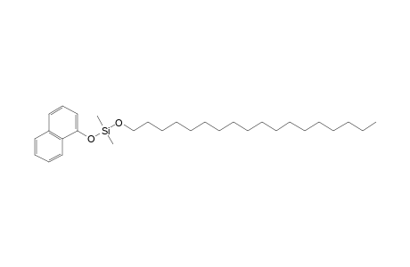 Silane, dimethyl(2-naphthoxy)octadecyloxy-