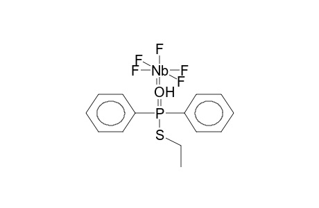 NIOBIUM PENTAFLUORIDE (S-ETHYL DIPHENYLTHIOPHOSPHINATE)