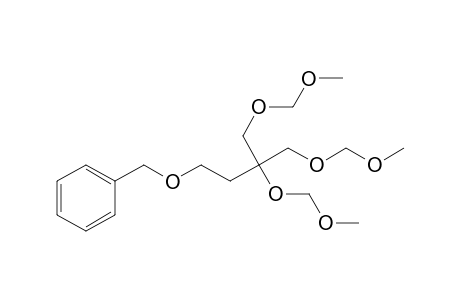 2,4,8,10-Tetraoxaundecane, 6-(methoxymethoxy)-6-[2-(phenylmethoxy)ethyl]-