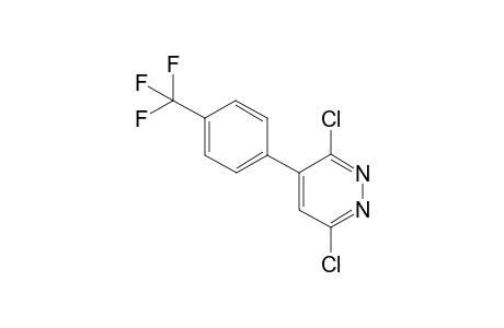 3,6-dichloro-4-(4-(trifluoromethyl)phenyl)pyridazine