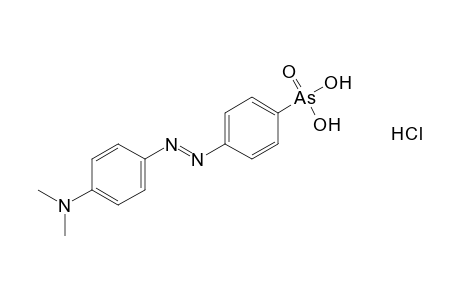 4-(4-Dimethylaminophenylazo)phenylarsonic acid hydrochloride